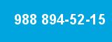 988 894-52-15 988 894-52-15
